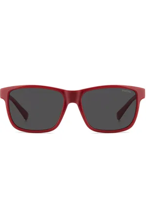 Polaroid PLD 8067/S Børn Polarized C9A/M9 49 Solbriller Børn Rød