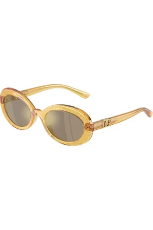 Dolce & Gabbana DX6007U Børn 34555A 49 Solbriller Børn Gul