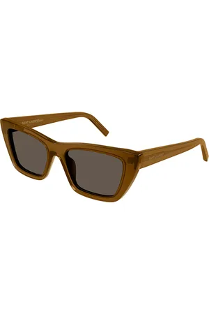 Saint Laurent SL 276 MICA 060 55 Solbriller Kvinder Brun