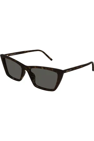 Saint Laurent SL 737 MICA THIN 002 54 Solbriller Kvinder Tortoiseshell