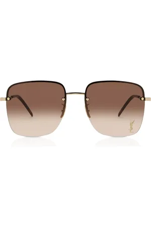 Saint Laurent SL 312 M 008 58 Solbriller Kvinder Guld