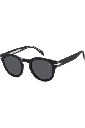 David beckham DB 7041/S FLAT 7C5/IR 49 Solbriller Mænd Black