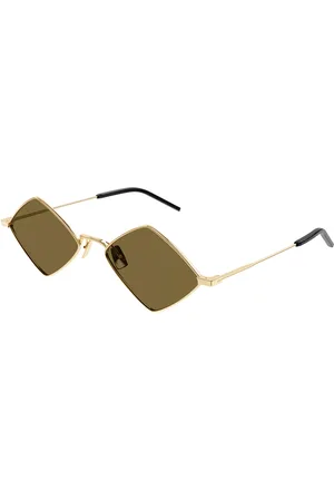 Saint Laurent SL 302 LISA 011 55 Solbriller Mænd Guld