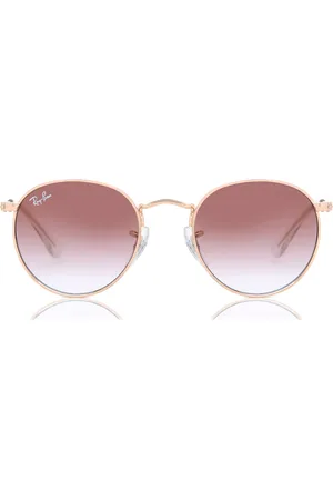 Ray-Ban Ray-Ban Børn RJ9547S Junior Round Asian Fit 291/8H 44 Solbriller Børn Guld