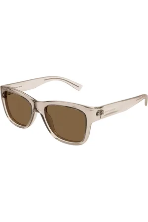 Saint Laurent SL 674 Asian Fit 005 54 Solbriller Mænd Brun