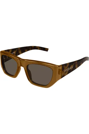 Saint Laurent SL 740 002 52 Solbriller Kvinder Brun