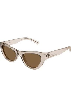 Saint Laurent SL 676 005 53 Solbriller Kvinder Brun