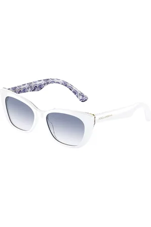 Dolce & Gabbana DX4427 Børn 337119 49 Solbriller Børn Hvid