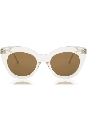 Thom Browne Thom Brune TB-508 C-CLR 52 Solbriller Kvinder Krystalklar
