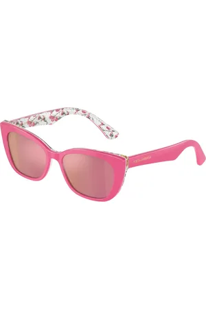 Dolce & Gabbana DX4427 Børn 3207/Z 49 Solbriller Børn Lyserød