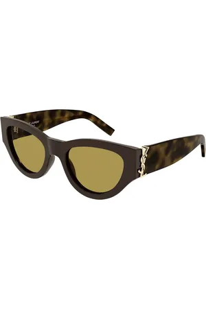 Saint Laurent SL M94 010 53 Solbriller Kvinder Brun