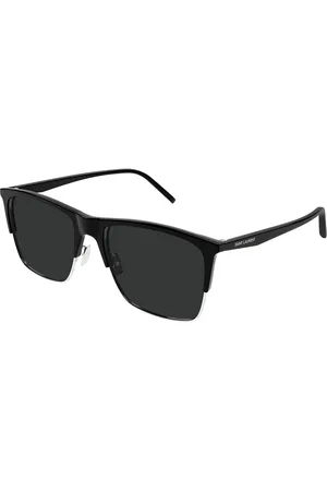 Saint Laurent SL 768/F Asian Fit 002 57 Solbriller Mænd Black