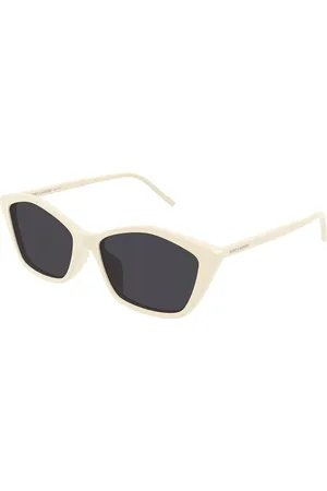 Saint Laurent SL 775 005 57 Solbriller Kvinder Hvid