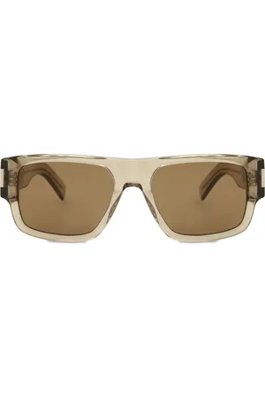Saint Laurent SL 659 004 55 Solbriller Mænd Brun
