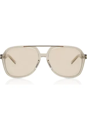Saint Laurent SL 545 002 58 Solbriller Mænd Brun