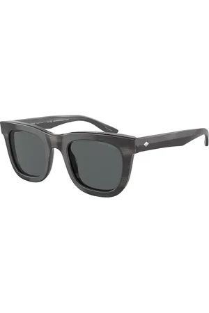 Giorgio Armani AR8171F Asian Fit Polarized 5964P2 51 Solbriller Mænd Grå