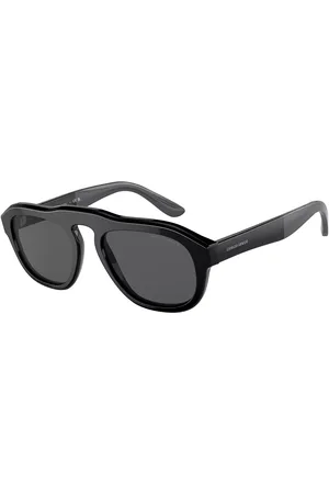 Giorgio Armani AR8173 500187 52 Solbriller Mænd Black