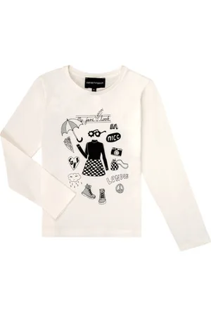 Emporio Armani Langærmede T-shirts 6H3T01-3J2IZ-0101