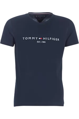 Tommy Hilfiger T-shirts m. korte ærmer TOMMY FLAG HILFIGER TEE