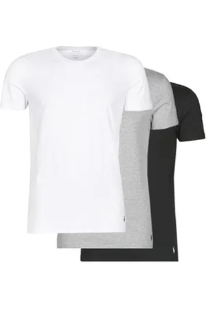 Ralph Lauren T-shirts m. korte ærmer 3 PACK CREW UNDERSHIRT