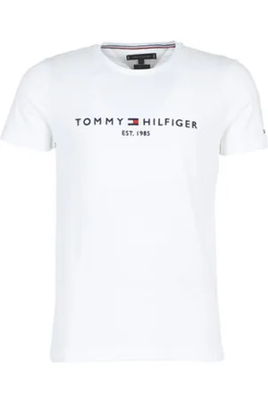Tommy Hilfiger T-shirts m. korte ærmer TOMMY FLAG HILFIGER TEE