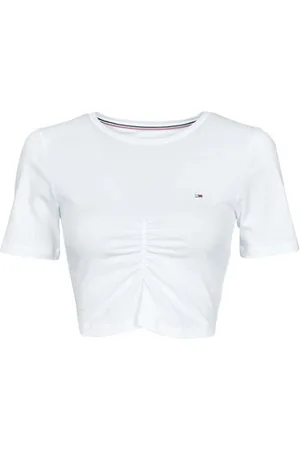 Tommy Hilfiger Bluser TJW CROP RUCHE TOP