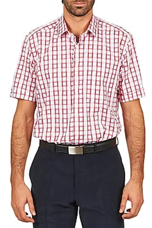 Pierre Cardin Skjorter m. korte ærme CH MC CARREAU GRAPHIQUE