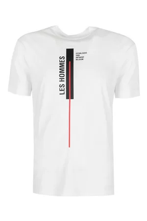 Les Hommes T-shirts m. korte ærmer LJT201 700P | Vertical Line