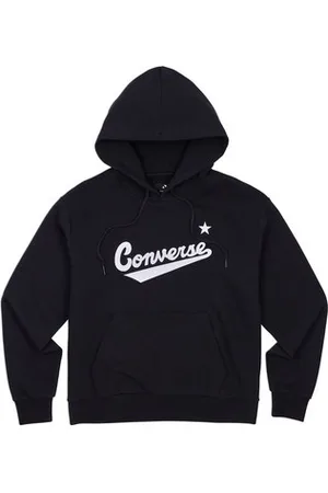 Converse Sweatshirts Scripted Logo Fleece Hoodie