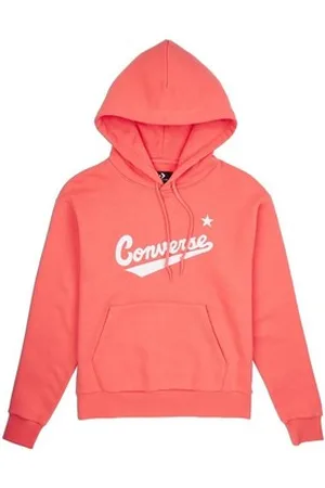 Converse Sweatshirts Scripted Logo Fleece Hoodie