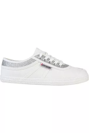 Kawasaki Sneakers Glitter Canvas Shoe K194522 8889 Silver