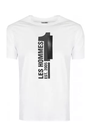 Les Hommes T-shirts m. korte ærmer LLT205 721P | Round Neck T-Shirt