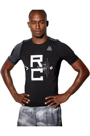 Reebok T-shirts m. korte ærmer Combat SS Rash Guard
