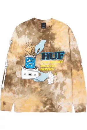 Huf T-shirts & Polo-t-shirts T-shirt mess tiedye ls