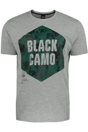 Monotox T-shirts m. korte ærmer Black Camo