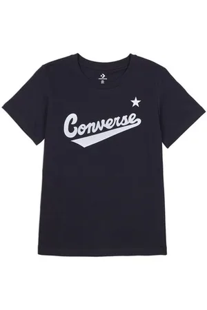 Converse T-shirts m. korte ærmer Scripted Wordmark Tee