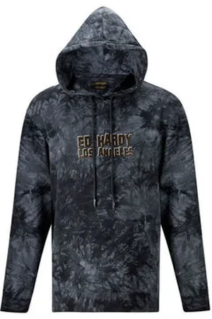 ED HARDY Sweatshirts Los tigres hoody black