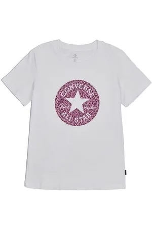 Converse T-shirts m. korte ærmer Chuck Taylor All Star Leopard Patch Tee