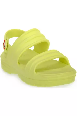 Hunter Tøfler ZESTY YELLOW IN OUT BLOOM FOAM CLOG
