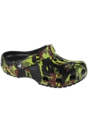 Crocs Klassiske sko Classic Spray Camo Kids Clog