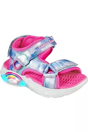 Skechers Sandaler til børn Rainbow racer sumer sky
