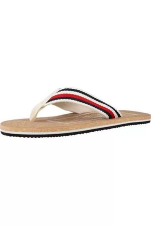 Tommy Hilfiger Sandaler - Klipklapper CORK BEACH SANDAL