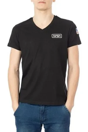 Nasa T-shirts & Polo-t-shirts BASIC FLAG V NECK