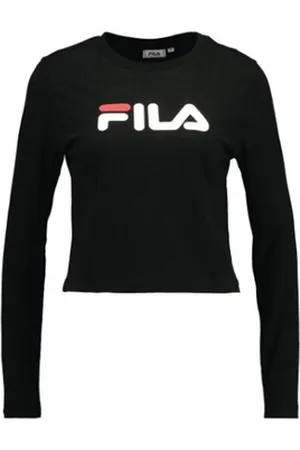 Fila T-shirts & Polo-t-shirts MARCELINE CROPPED LS SHIRT