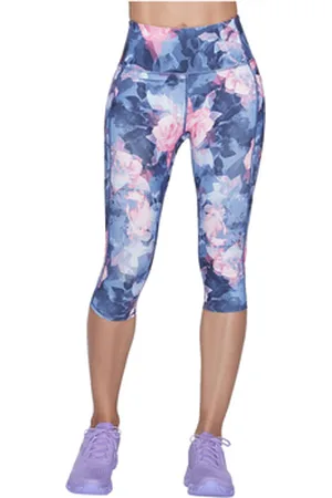 Skechers Strømpebukser Go Walk High Waisted Summer Rose Capri Leggins