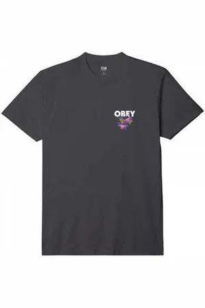 Obey T-shirts & Polo-t-shirts floral garden