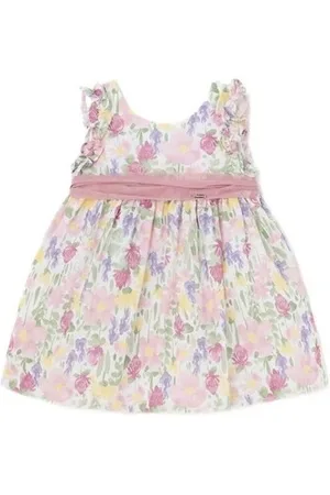 Mayoral Kjoler 1902 Vestido estampado de tirantes Multicolor