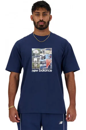 New Balance T-shirts & Polo-t-shirts Hoops graphic t-shirt