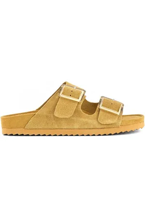 Colors of California Sandaler Cow suede bio with two buckles
