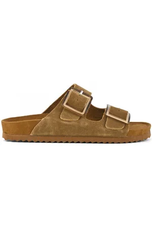 Colors of California Sandaler Cow suede bio with two buckles